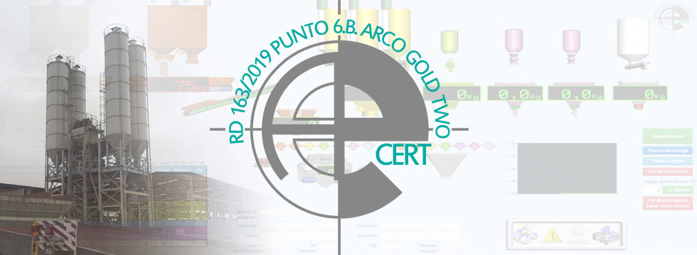 Actualización del Software Arco Gold Two para cumplir con el Real Decreto 163/2019